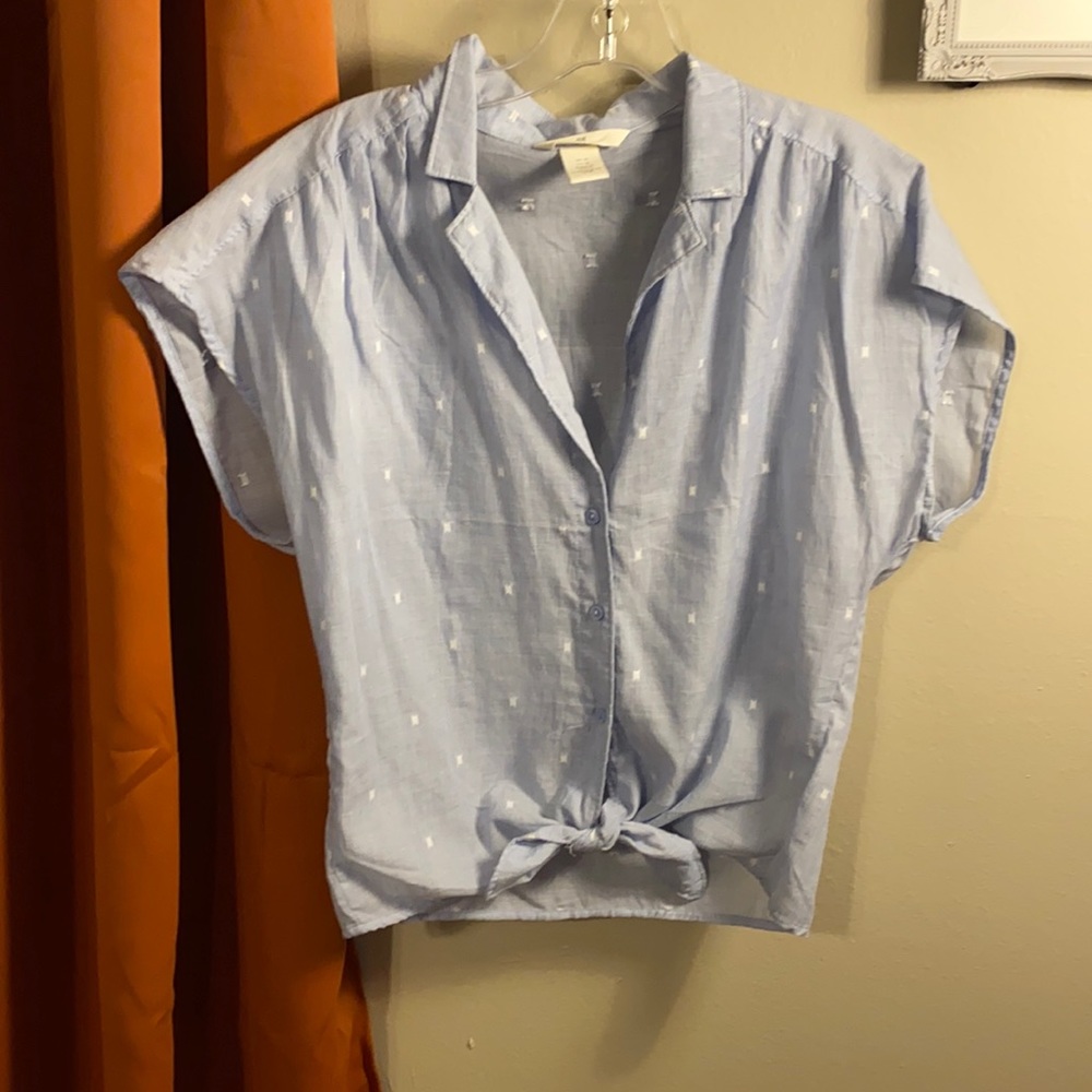 Button up top
